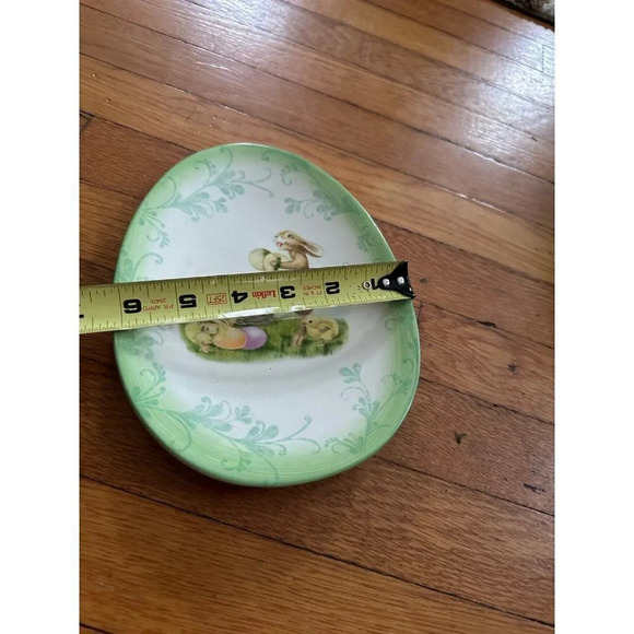 Easter Bunny music plate - Picture 3 of 7